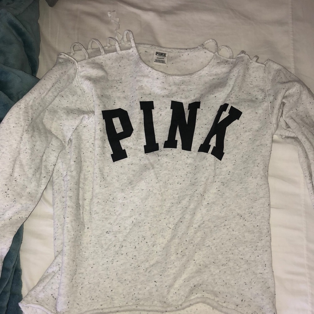 PINK LONG SLEEVE SWEATER